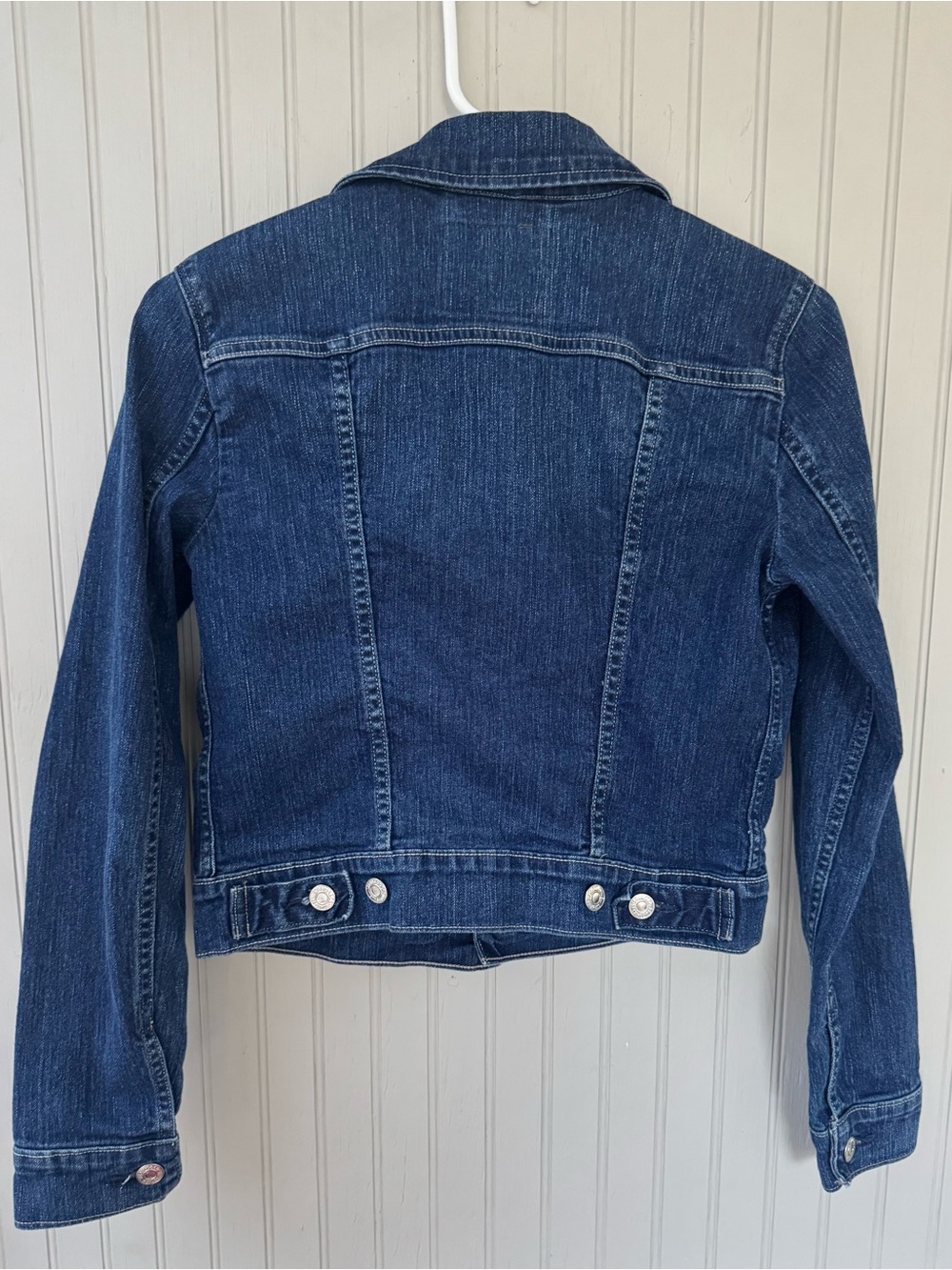 Levi's Medium Blue Women's Denim Trucker Jacket - Picture 6 of 6